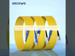 SM MM 1M 2M 3M UPC APC 1 Core Fiber Optic Patch Cable For Wifi Network