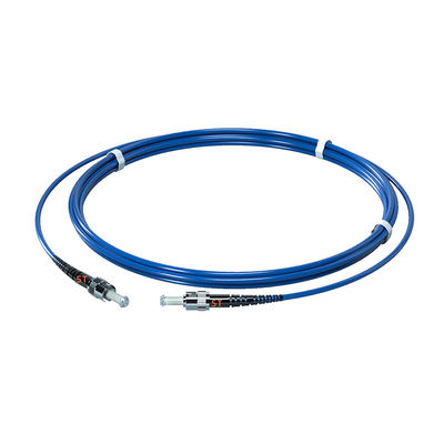 Mua FTTH PVC 3.0MM Mô hình đơn G657A1 3M ST/UPC-ST/UPC Cáp đệm sợi quang bọc thép sản xuất trực tuyến