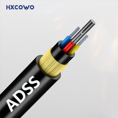 Mua Cáp quang trên không ADSS 80m 100m 120m 200m Span G652D G657A1 G657A2 sản xuất trực tuyến