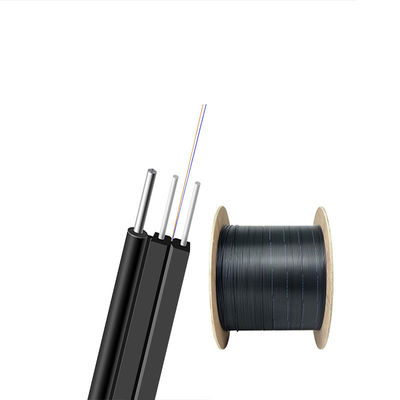 Mua 1km Roll Fiber Optic Drop Cable Outdoor FTTX FTTH 1/2/4 Cores HXCOWO Danh sách cáp sản xuất trực tuyến
