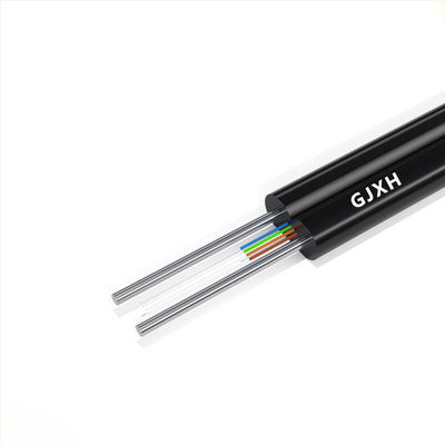 Mua G657A1 G657A2 Indoor Fiber Optic Cable With Steel Messenger 1/2/4/6/8/12Cores sản xuất trực tuyến
