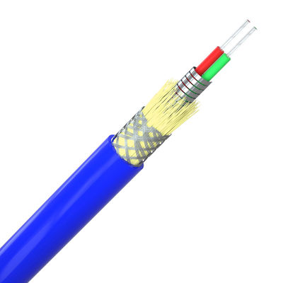 Mua 50/125 Thép xoắn ốc linh hoạt đơn chế độ cáp sợi bọc thép 2-288 lõi sản xuất trực tuyến