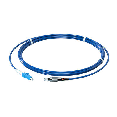 Mua PVC Armored Fiber Optic Patch Cord LC/UPC-FC/UPC Connector Single Mode Simplex 3.0 1M-10M sản xuất trực tuyến