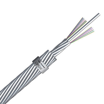 Mua 12 Core Aerial OPGW OPPC Armoured Fiber Optic Cable G652D G655 5km 3km 2km sản xuất trực tuyến