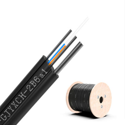 Mua Số lượng dây dẫn ≥ 10 FTTH 2 Core Fiber Optic Drop Cable 1km GJYXCH với chiều dài tùy chỉnh sản xuất trực tuyến