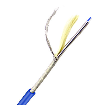 Mua GJFJKV SM / MM Bọc thép sợi quang PVC áo khoác sợi quang cáp bọc thép sản xuất trực tuyến