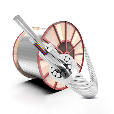 Mua Self Supporting Aerial OPGW Fiber Optic Cable Overhead Optical Ground Wire 48 Core sản xuất trực tuyến