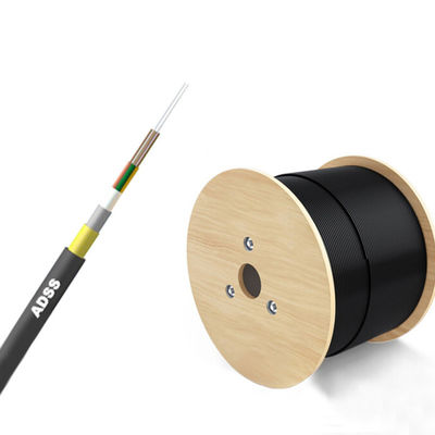 Mua Cáp quang sợi ADSS màu đen đa chế độ cho truyền dữ liệu tốc độ cao sản xuất trực tuyến