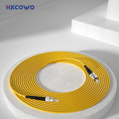 Mua HXCOWO Single Mode 9/125 OS2 FC đến ST Simplex OFNR 2.0mm Cáp quang sợi bọc thép sản xuất trực tuyến