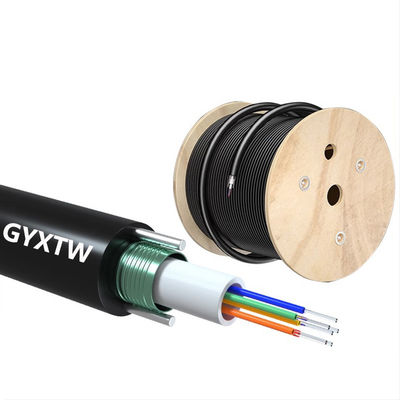 Mua G652D/G657A1/G657A2 Fiber Type Outdoor Fiber Optic Cable for HXCOWO SM 2/4/6/ Core GYXTW sản xuất trực tuyến