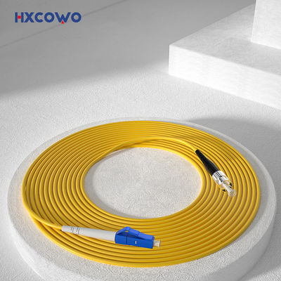 Mua HXCOWO SM SX G657A2 LC/UPC-FC 2 3mm LSZH Armored Fiber Optic Cable Patch for Wifi Network sản xuất trực tuyến