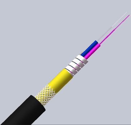 Mua LSZH Jacket 5.0mm OS2 G652D Cáp quang sợi bọc thép đơn chế độ cho mạng sản xuất trực tuyến