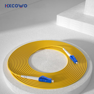 Mua HXCOWO FTTH Simplex Fiber LC APC UPC G652D/G657A1 SM Jumper Armored Fiber Optic Cable Patch sản xuất trực tuyến