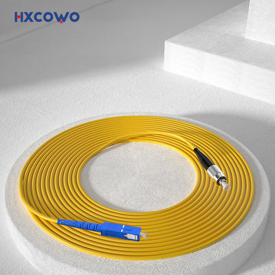 Mua Customized Colors HXCOWO FTTH SC/FC UPC APC Armored SM MM SX DX Fiber Optic Cable Patch sản xuất trực tuyến