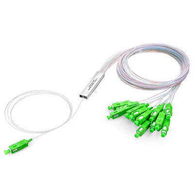 Mua 1x4 1x8 1x16 1x32 Fiber PLC Splitter cho FTTH Single Mode Optical Cable 2.0mm SC APC sản xuất trực tuyến