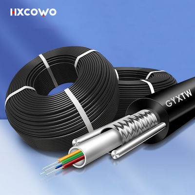 Mua High Speed Armored Single Mode Fiber G657A1 G657A2 Outdoor Armored Fiber Optic Cable sản xuất trực tuyến