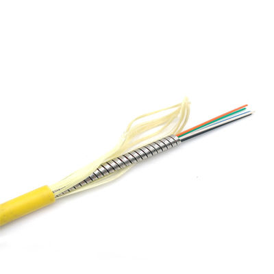 Mua 6C G657A2 LSZH PE PVC chống gặm nhấm Cáp sợi bọc thép với 6 dây dẫn sản xuất trực tuyến
