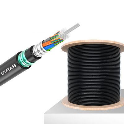 Mua Non Metallic Outdoor Armored Fiber Optic Cable GYFTA53 Custom Length sản xuất trực tuyến