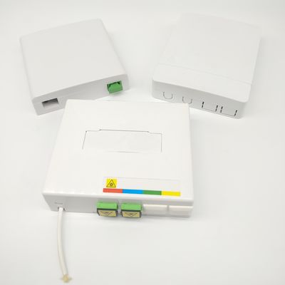 Mua 2 Port Ftth Fiber Optic Termination Box SC/APC Adapter Fiber Termination Boxes sản xuất trực tuyến