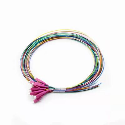 Mua 12 Cores LC UPC Fiber Optic Pigtail Multimode G657A1 FTTH Pigtail For Network Connections sản xuất trực tuyến