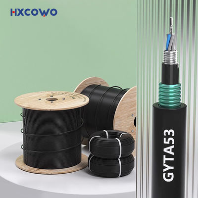 Mua Double Jacket Direct Burial Fiber Cable GYTA53 Outdoor Fiber Optic Cable sản xuất trực tuyến