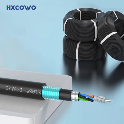 Mua Cáp quang sợi trực tiếp chôn chắn OEM ODM Cáp ngoài trời bọc thép sản xuất trực tuyến