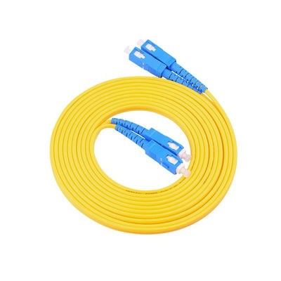 Mua PVC LSZH HXCOWO FTTH 1.6mm 2mm 3mm Duplex SC UPC Jumper 1.5m 3.5m Armored Fiber Optic Cable Patch sản xuất trực tuyến