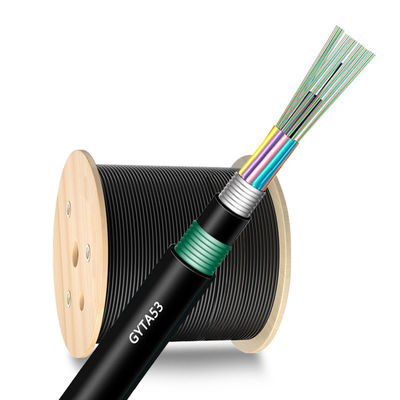 Mua 48 96 144 Core GYTA53 Cáp quang chôn trực tiếp để giảm giá mạng ngoài trời sản xuất trực tuyến