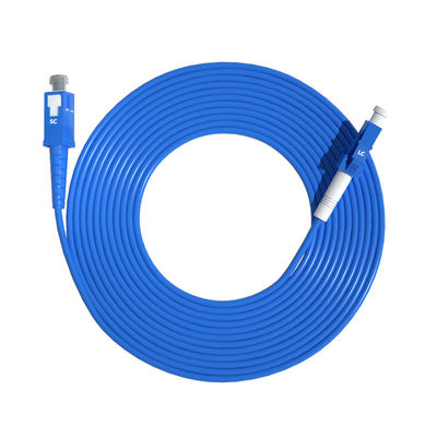 Mua HXCOWO Waterproof Single Mode Simplex 9/125 3.0mm SC-LC Armored Fiber Optic Cable Patch sản xuất trực tuyến