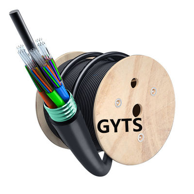 Mua GYTS 24 48Cores Outdoor SM Direct Burial Armored Fiber Optic Cable For Stable Network sản xuất trực tuyến