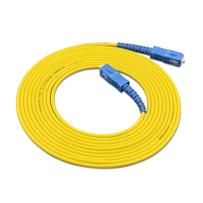 Mua Độ dài tùy chỉnh Cáp vá sợi quang Simplex SC SC UPC/APC G652D 9/125 SM Sợi quang sản xuất trực tuyến