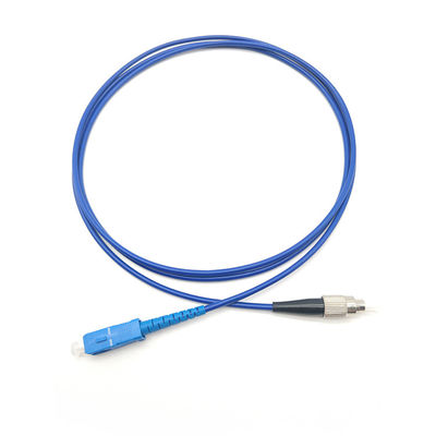 Mua Blue SS Single Mode Fiber Patch Cord G625D Pre Terminated Fiber Cable sản xuất trực tuyến
