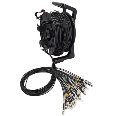 Mua FTTx Solutions Cáp quang sợi chiến thuật Sợi đa phương thức chiến thuật với áo khoác LSZH PVC TPU sản xuất trực tuyến