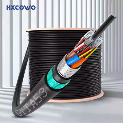 Mua GYTA53 Cáp quang sợi bọc thép ngoài trời với lõi 48/72/96/144 G652D/G657A1/G657A2 Loại sợi và chiều dài tùy chỉnh sản xuất trực tuyến