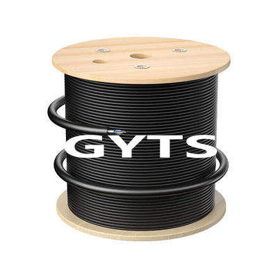 Mua Cáp quang bọc thép ngoài trời với cấu trúc ống đa lỏng và bộ phận cường độ dây thép cho ứng dụng ống dẫn và ống dẫn sản xuất trực tuyến