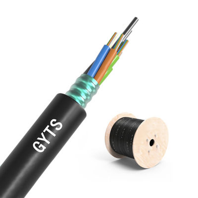 Mua Customized Cores Outdoor Armored Fiber Optic Cable with OM1-OM4 Fiber and Temperature Resistance (-40°C to +70°C) sản xuất trực tuyến